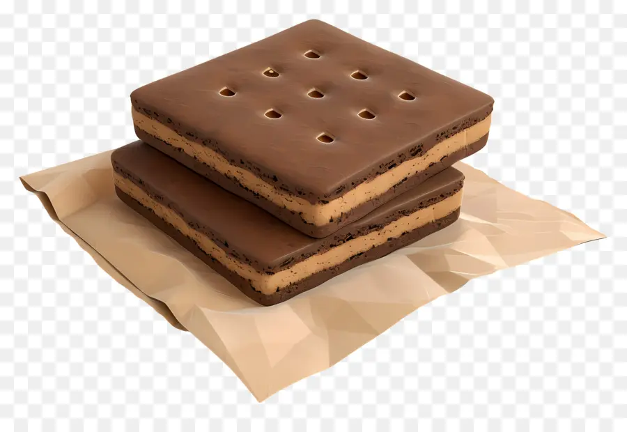 Biscuits Au Bourbon，Sandwich Au Chocolat PNG