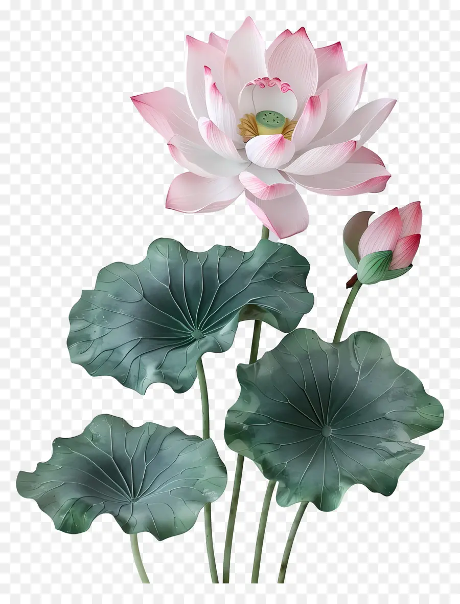 Fleurs De Lotus，Lotus Rose PNG