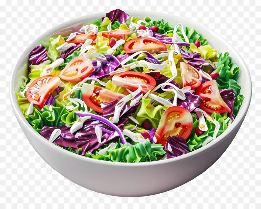 Salade De Chou，Bol De Salade PNG