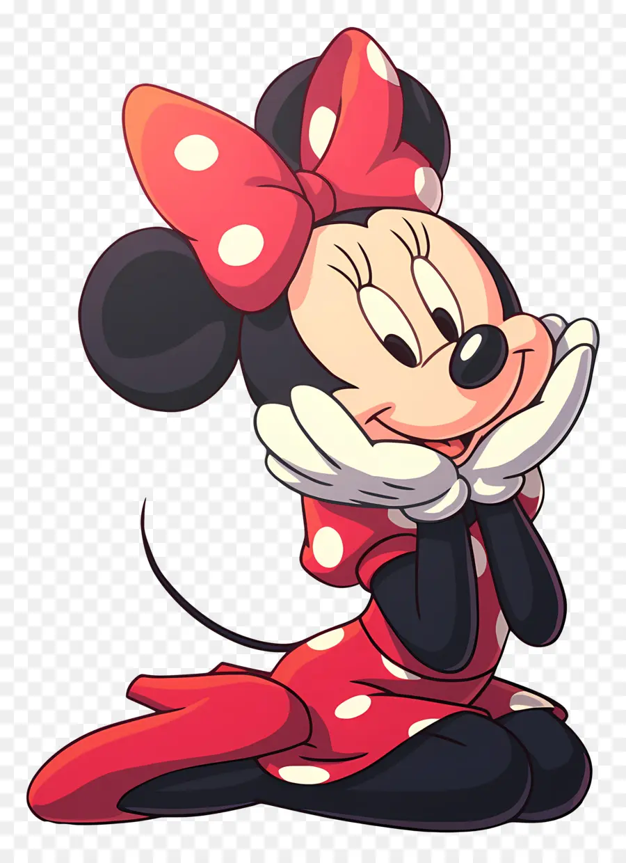 Minnie Souris，Souris De Dessin Animé PNG