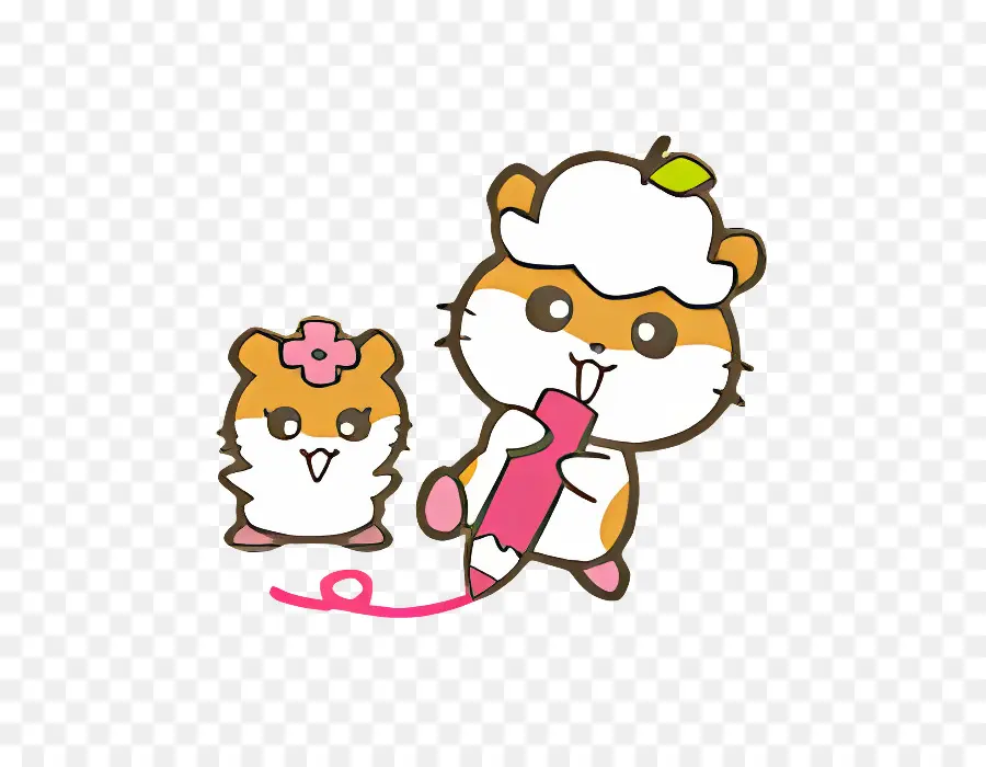 Corocorokuririn，Hamster Mignon PNG