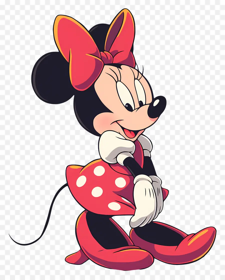 Minnie Souris，Souris De Dessin Animé PNG