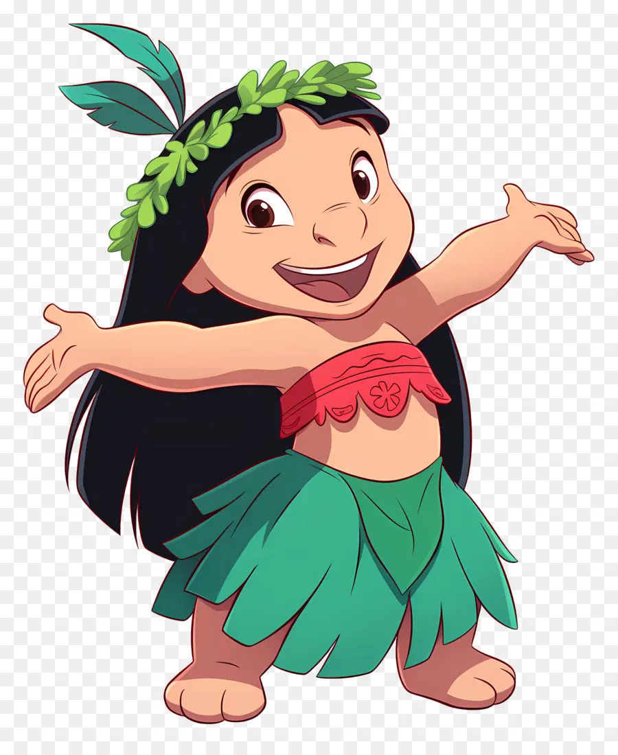 Lilo Pelekaï，Fille De Hula PNG