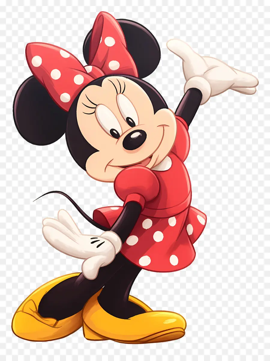 Minnie Souris，Souris De Dessin Animé PNG