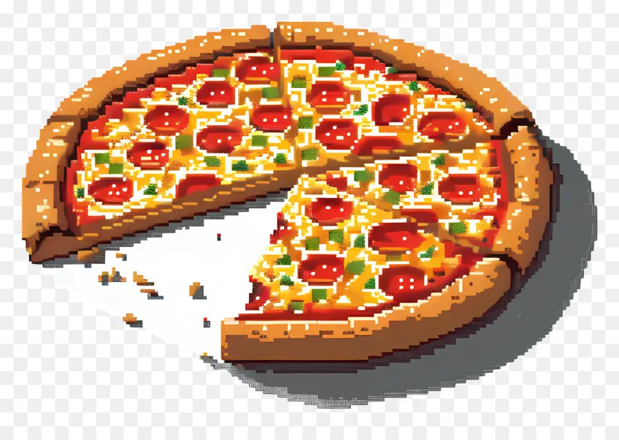 Pizza Pixel，Pizza PNG