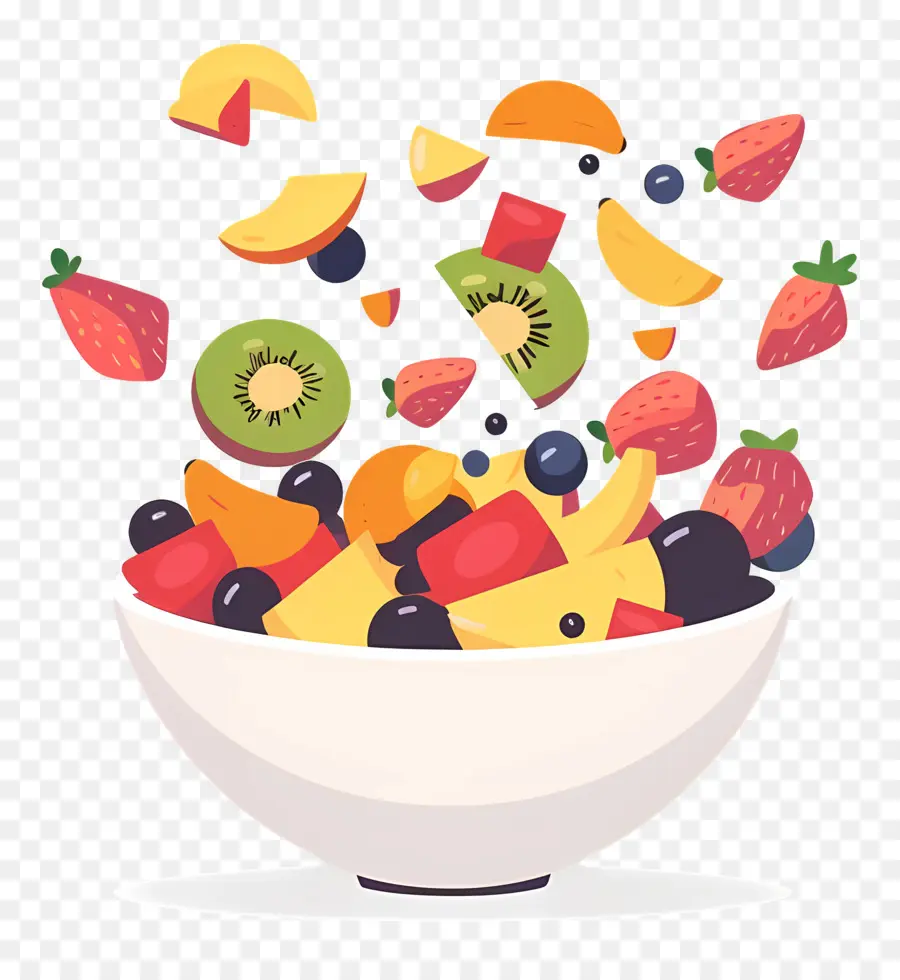 Salade De Fruits，Bol PNG