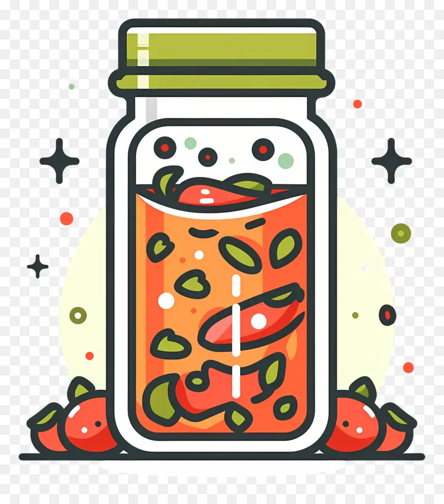 Pot De Kimchi，Pot De Cornichons PNG