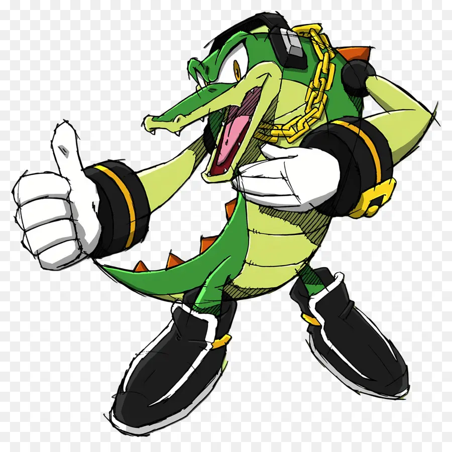 Sonic Le Hérisson，Personnage De Crocodile PNG