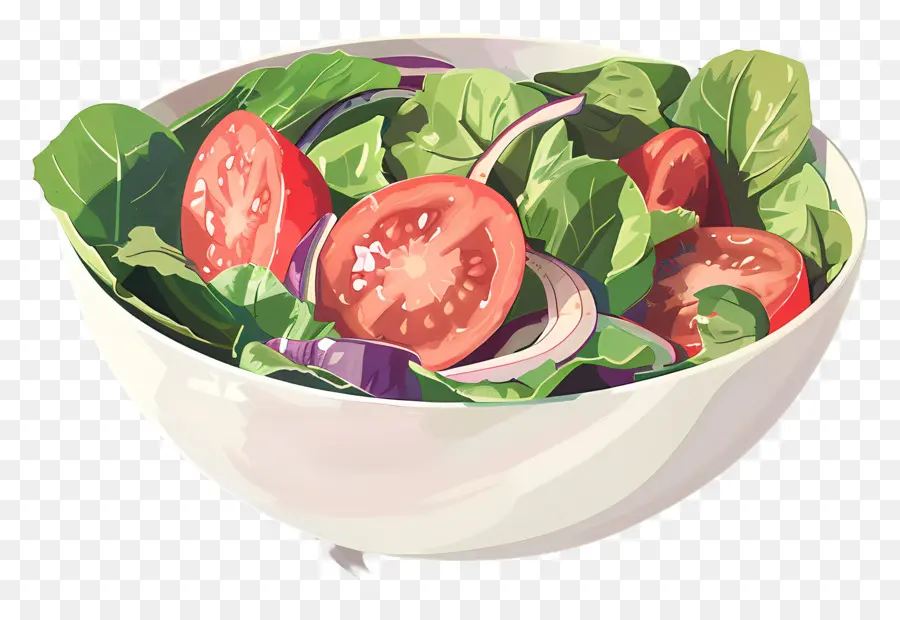 Salade De Dessin Animé，Salade De Légumes PNG