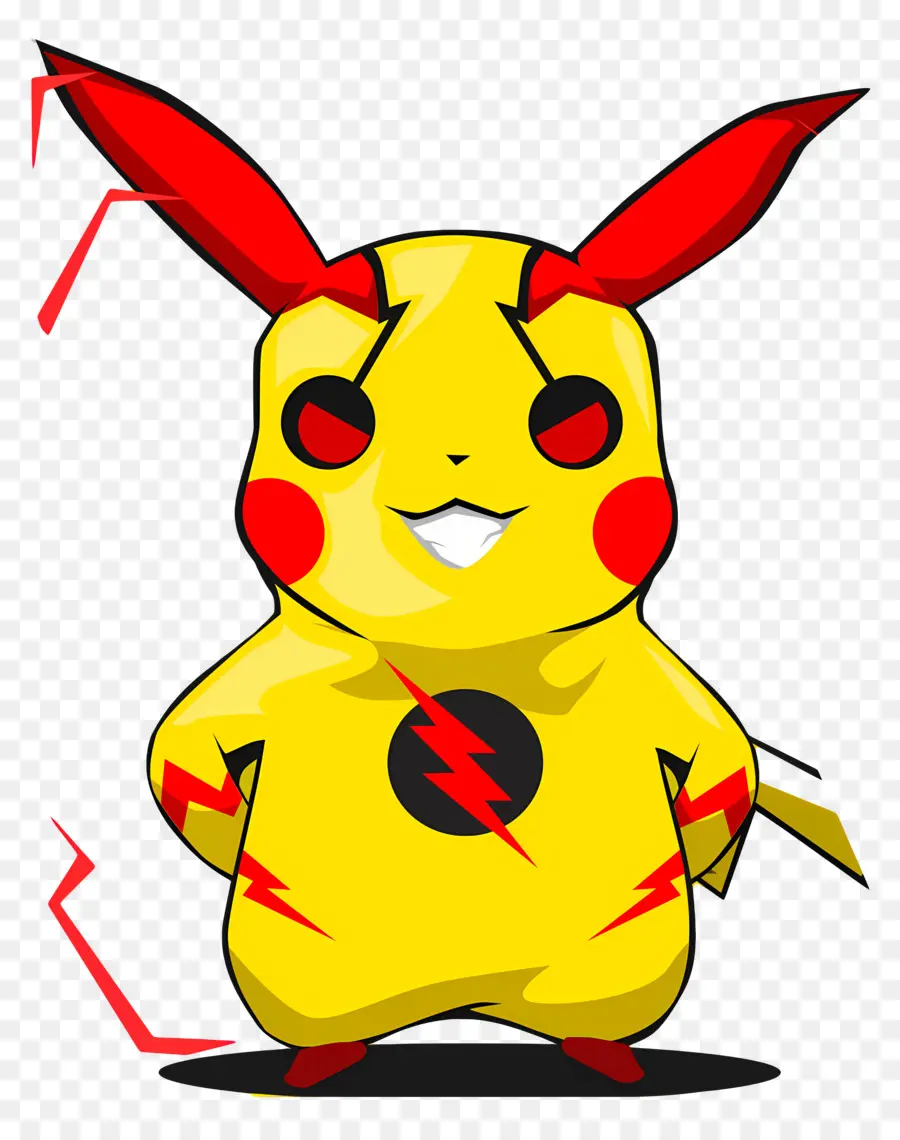 Pikachu，Pikachu En Costume De Super Héros PNG