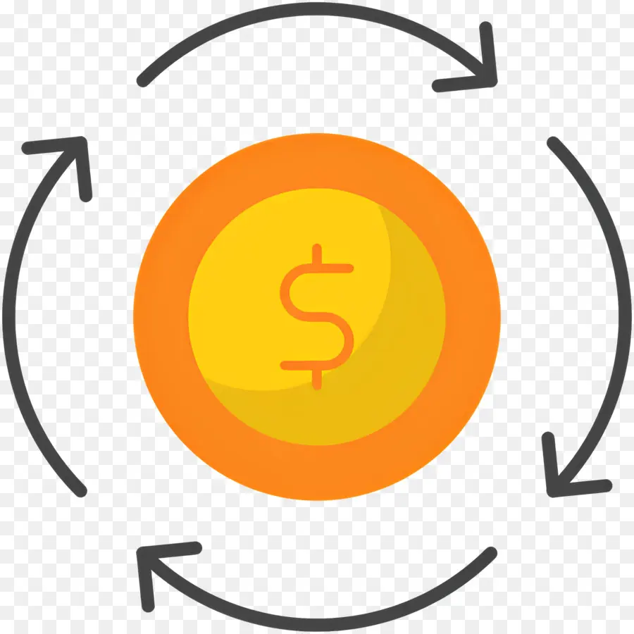 Flux D'investissement，Signe Dollar PNG