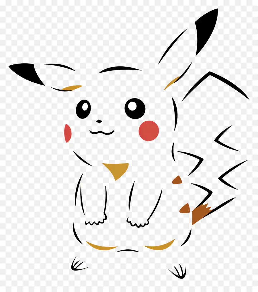 Pikachu，Souris électrique PNG