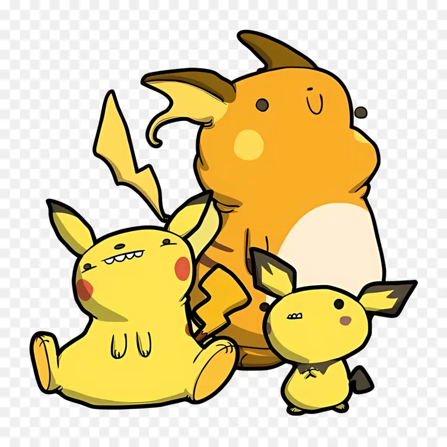 Pikachu，Créatures électriques PNG