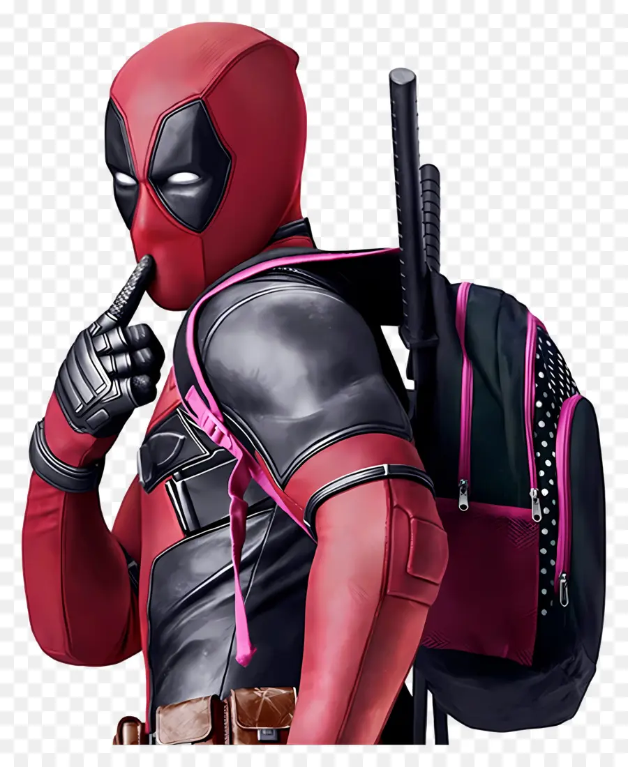 Dead Pool，Super Héros Rouge PNG