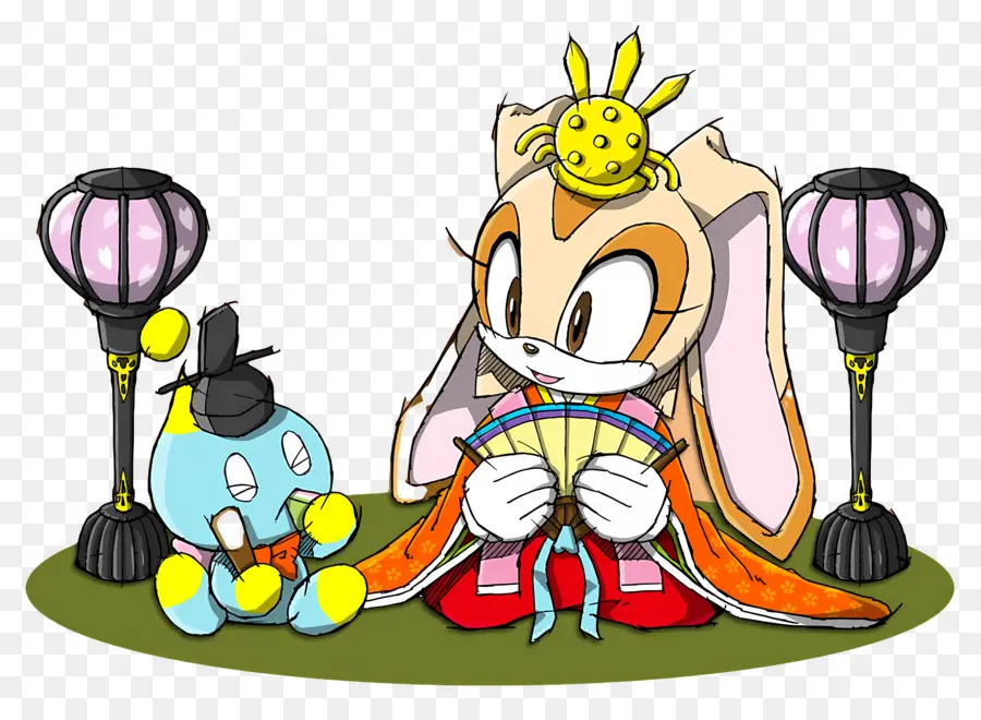 Sonic Le Hérisson，Personnage De Lapin Mignon PNG