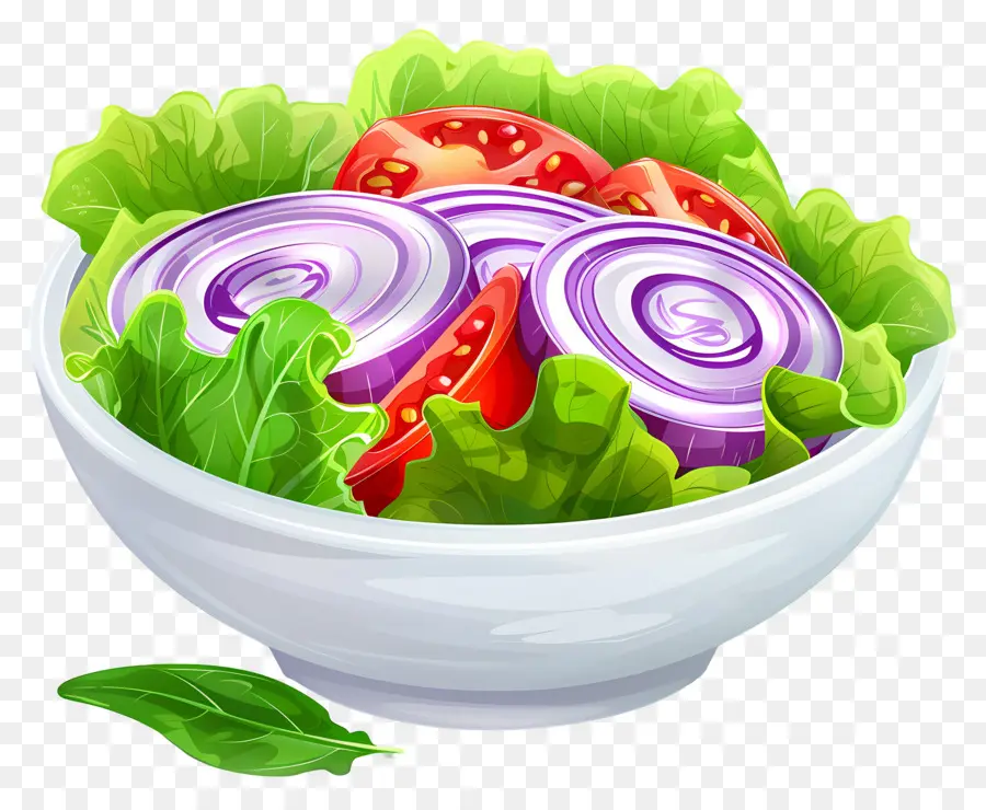 Salade De Dessin Animé，Salade Simple PNG