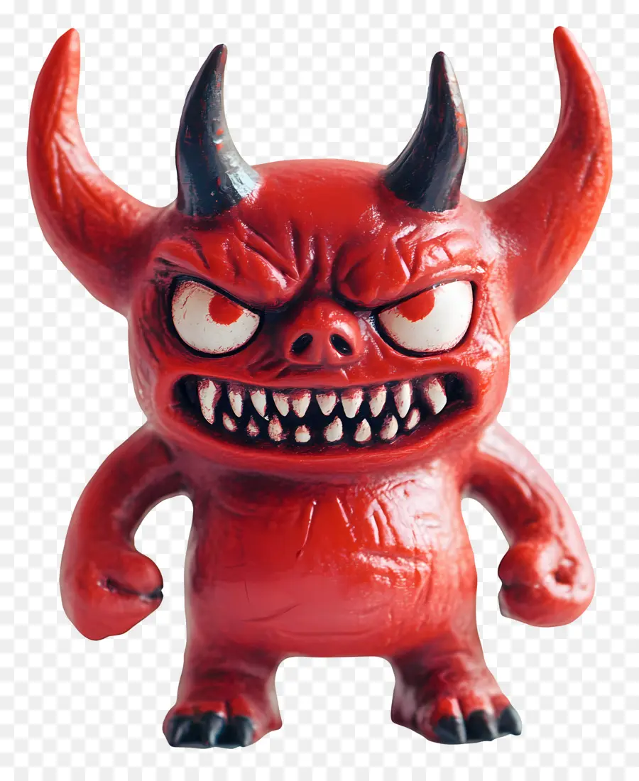 Diable D'halloween，Démon Rouge En Colère PNG