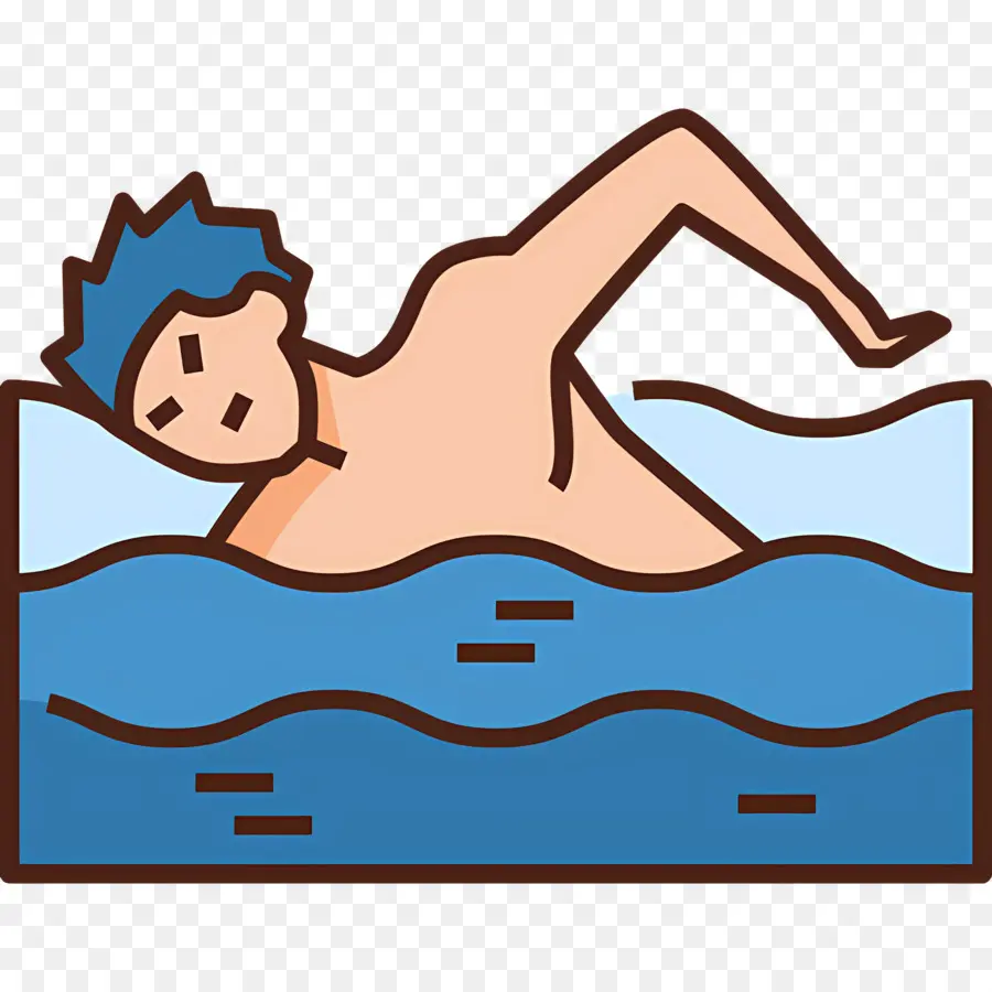 Piscine，Personne Nageuse PNG