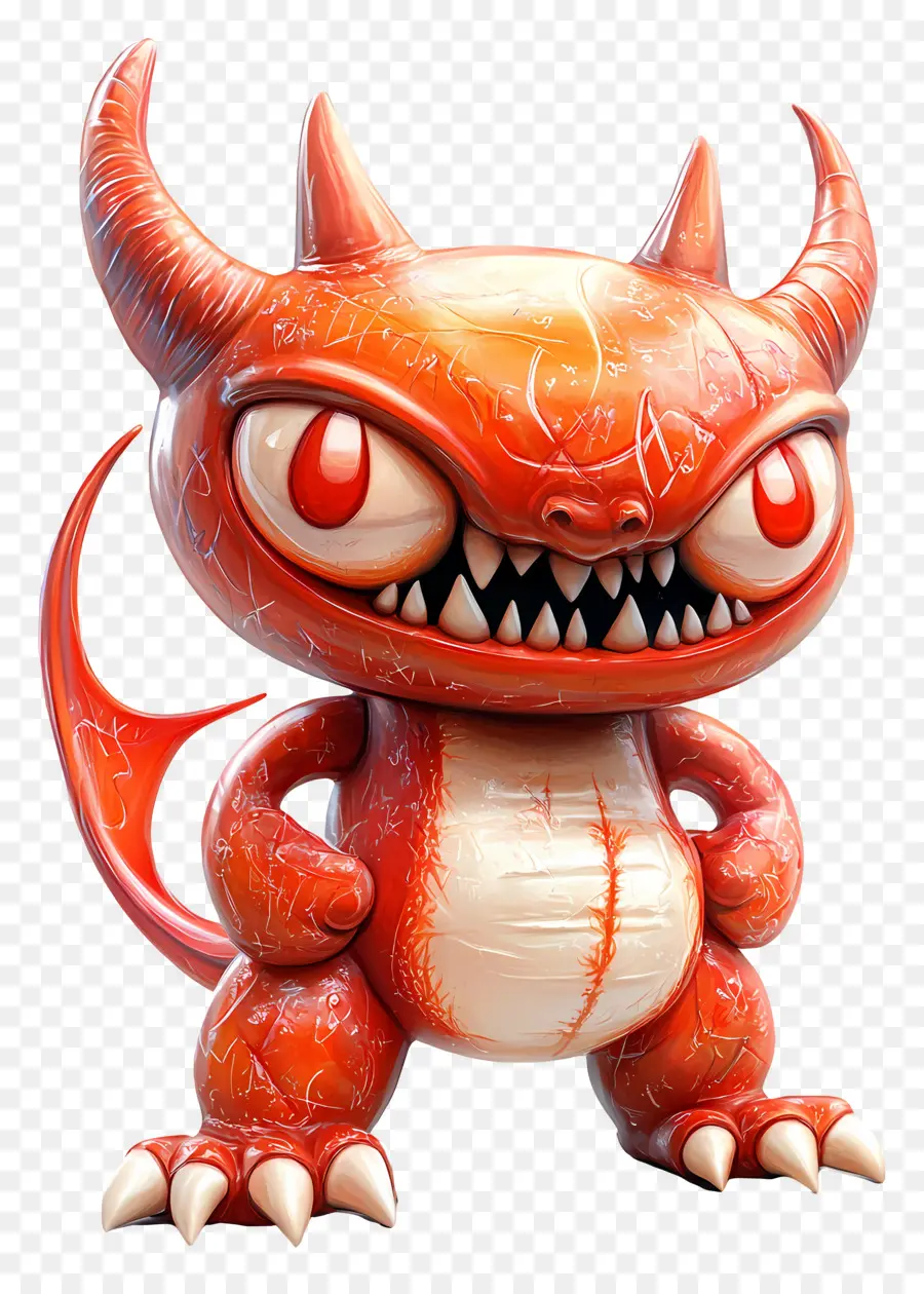 Diable D'halloween，Démon Chibi PNG