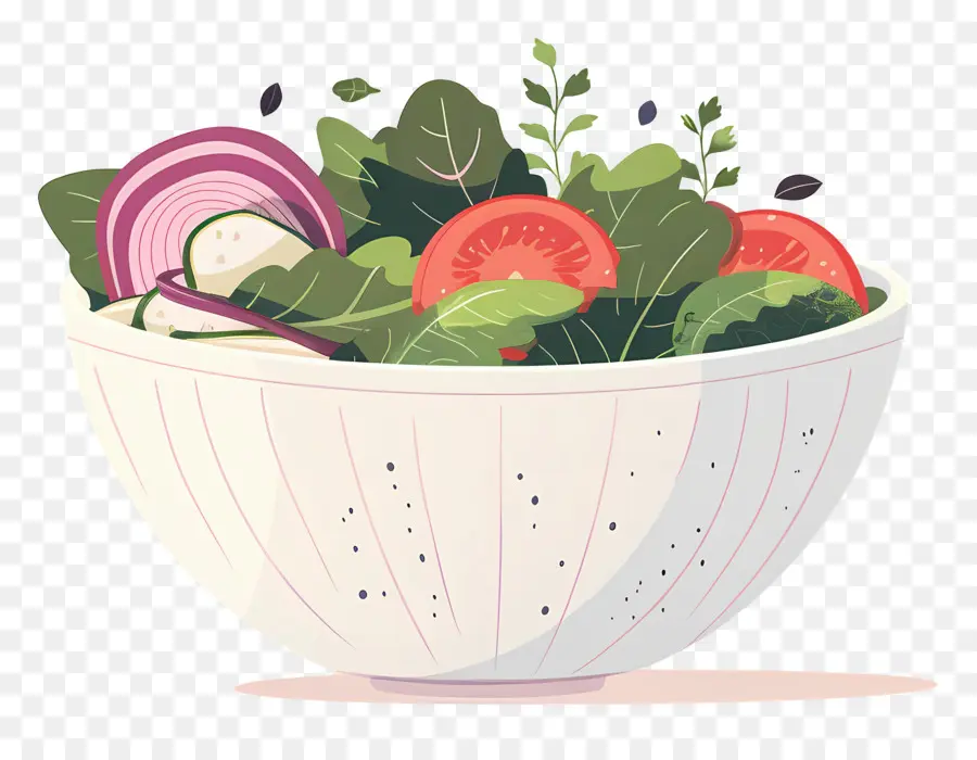 Salade De Dessin Animé，Salade De Légumes PNG