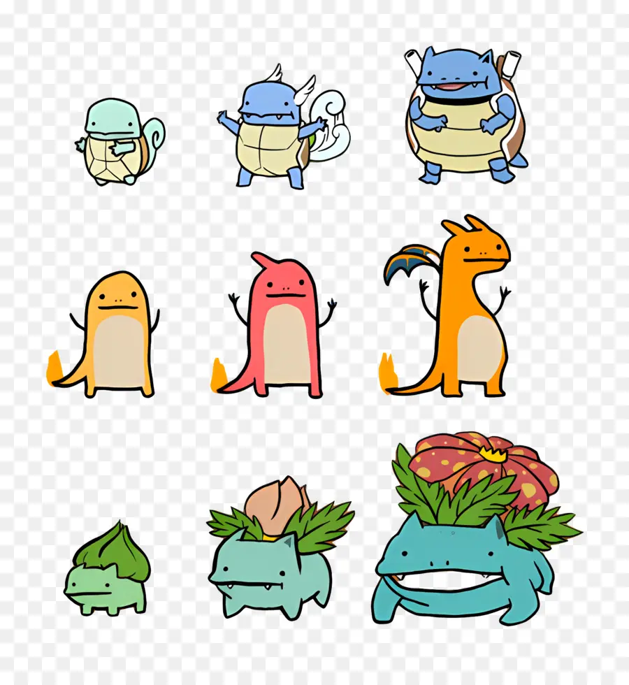 Pokémon，Créatures De Dessins Animés PNG