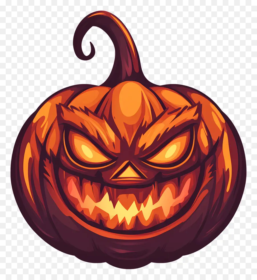 Diable D'halloween，Citrouille D'halloween PNG