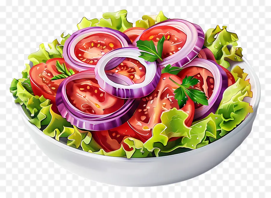 Salade De Dessin Animé，Salade D'oignons PNG