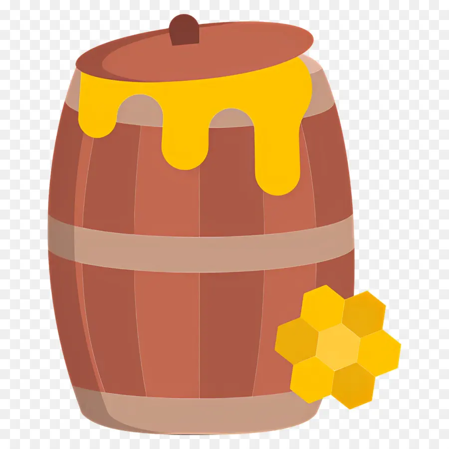 Miel，Baril De Miel PNG