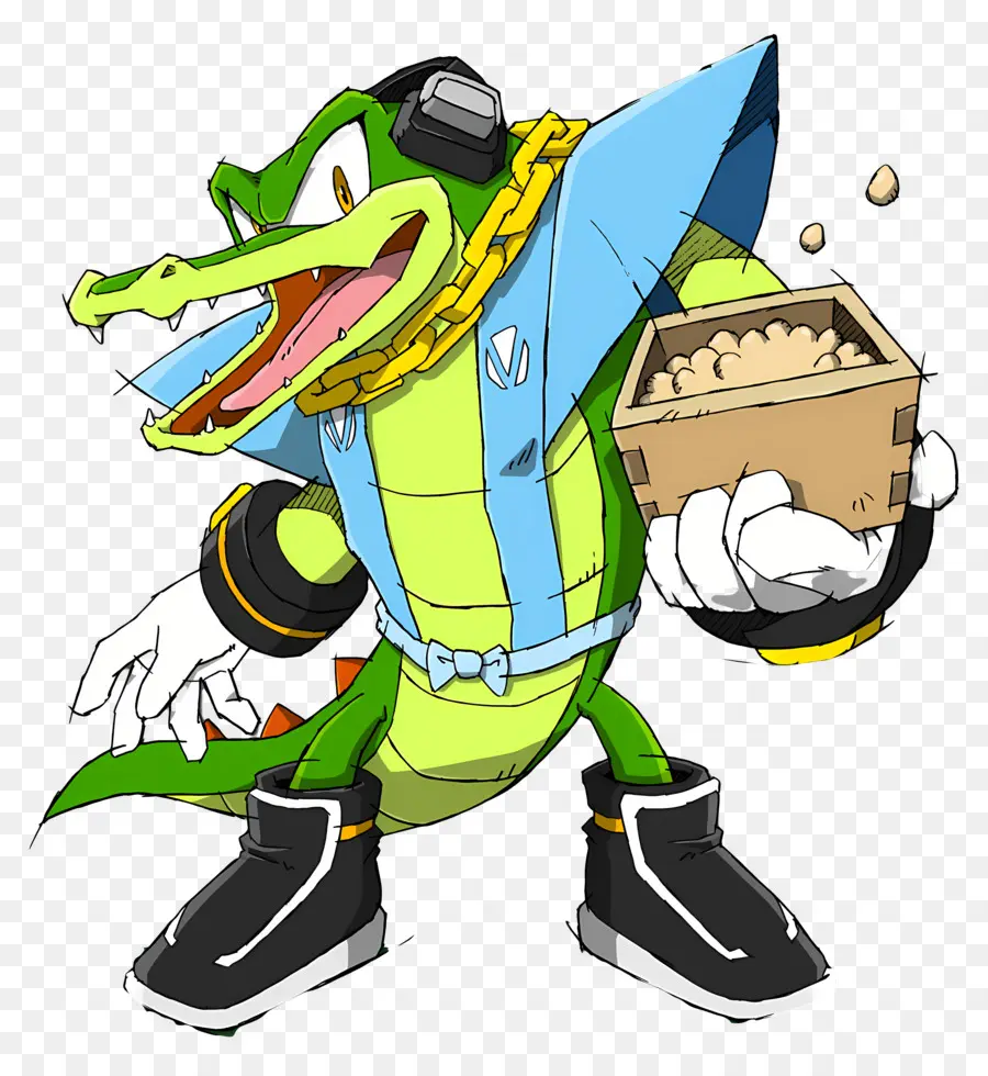 Sonic Le Hérisson，Personnage De Crocodile PNG