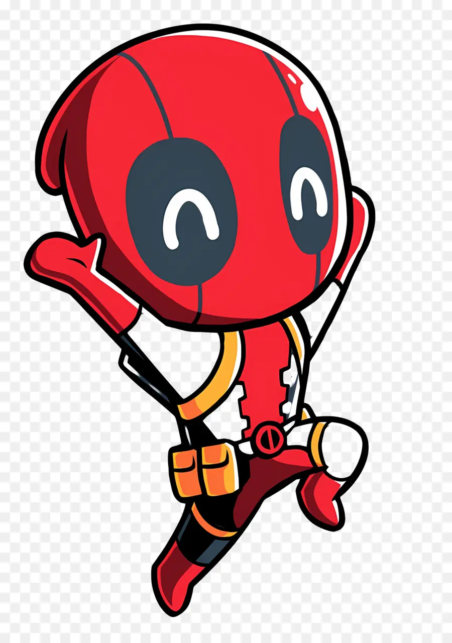 Dead Pool，Super Héros Rouge PNG