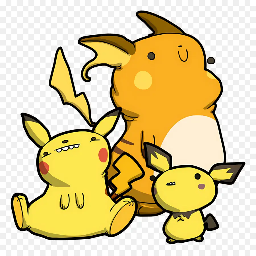 Pikachu，Créatures électriques PNG