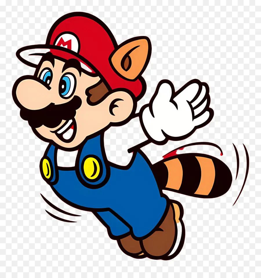 Super Mario，Mario Le Raton Laveur PNG