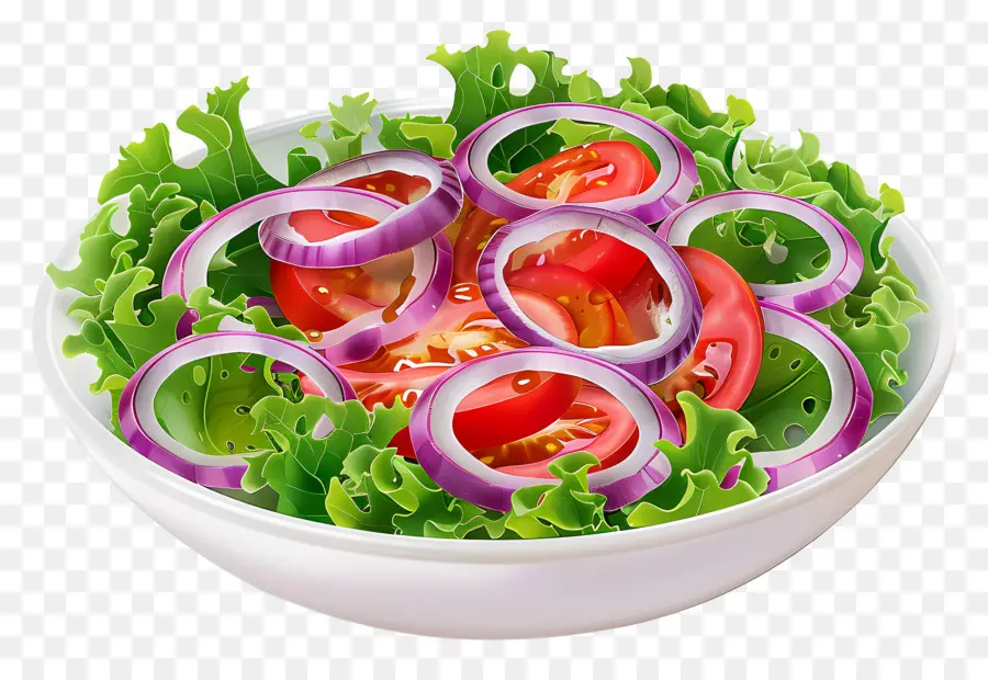 Salade De Dessin Animé，Salade D'oignons PNG