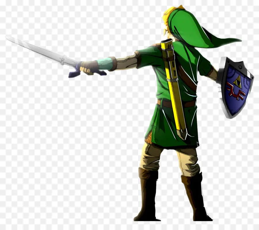 Légende De Zelda，Guerrier Vert PNG