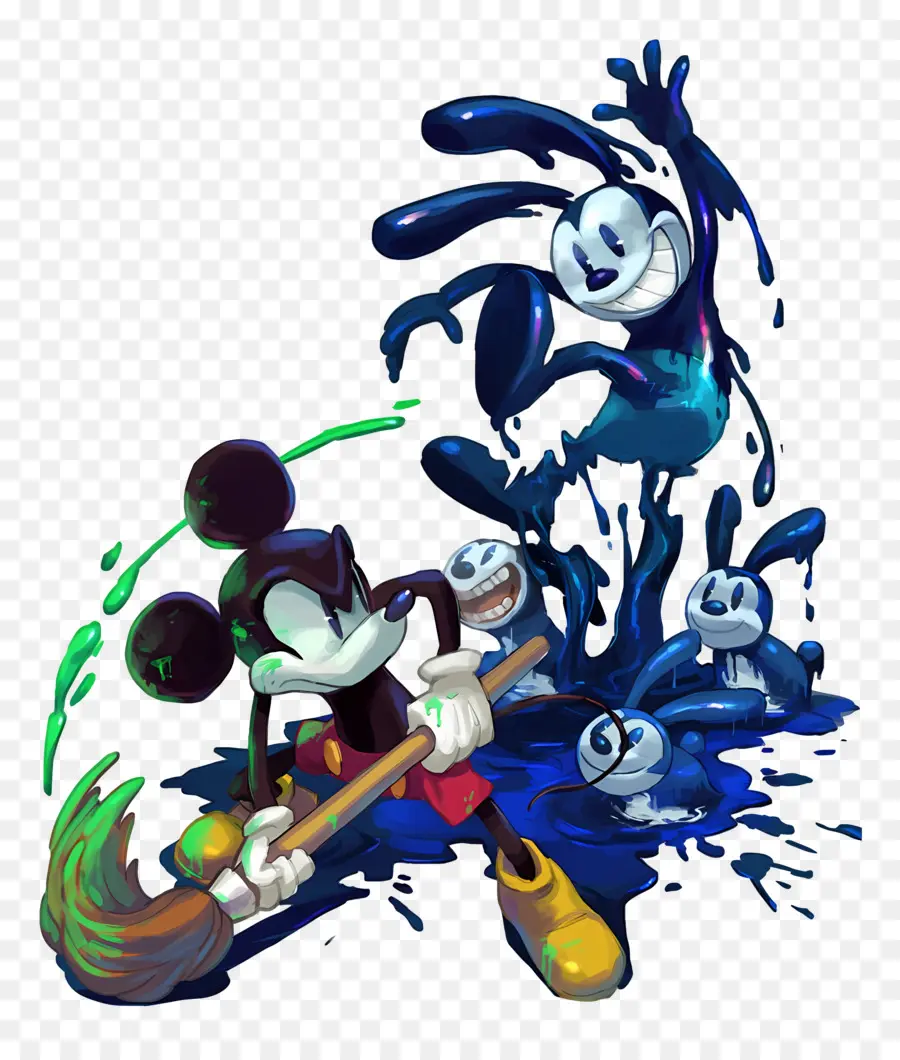 Mickey La Souris，Personnages De Dessins Animés PNG