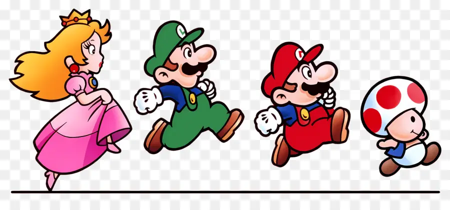 Super Mario，Mario Et Ses Amis PNG