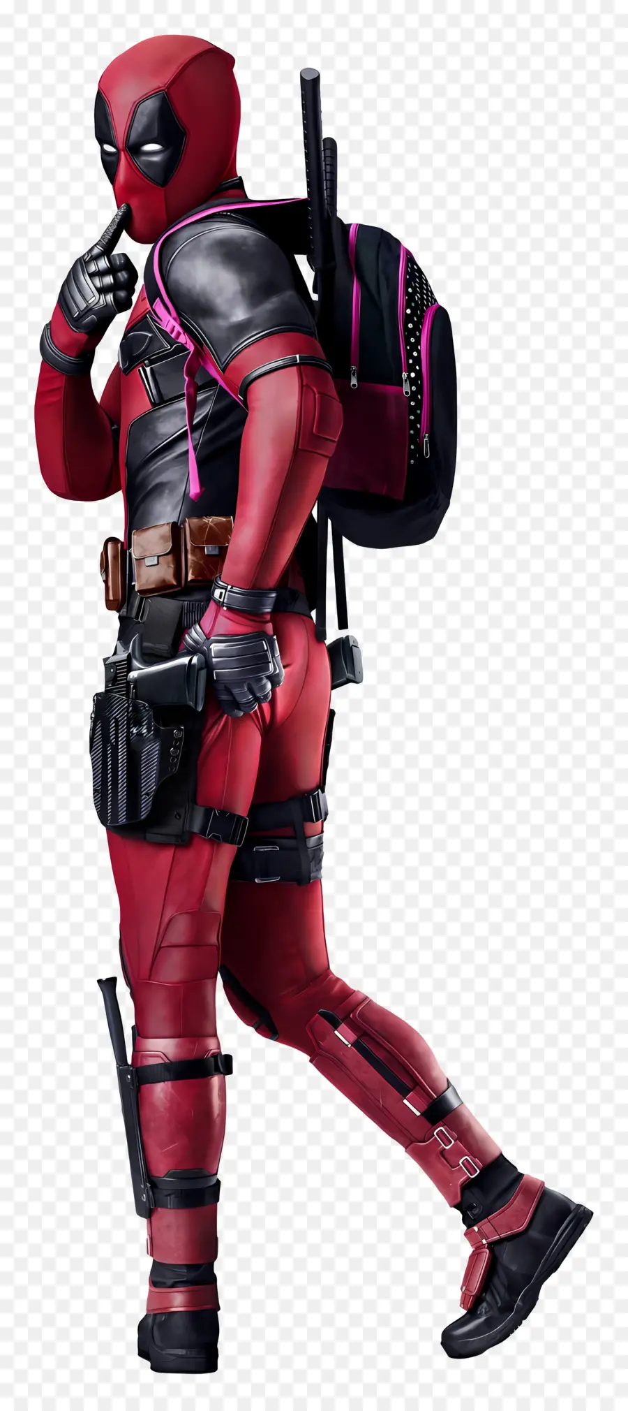 Dead Pool，Super Héros Rouge PNG