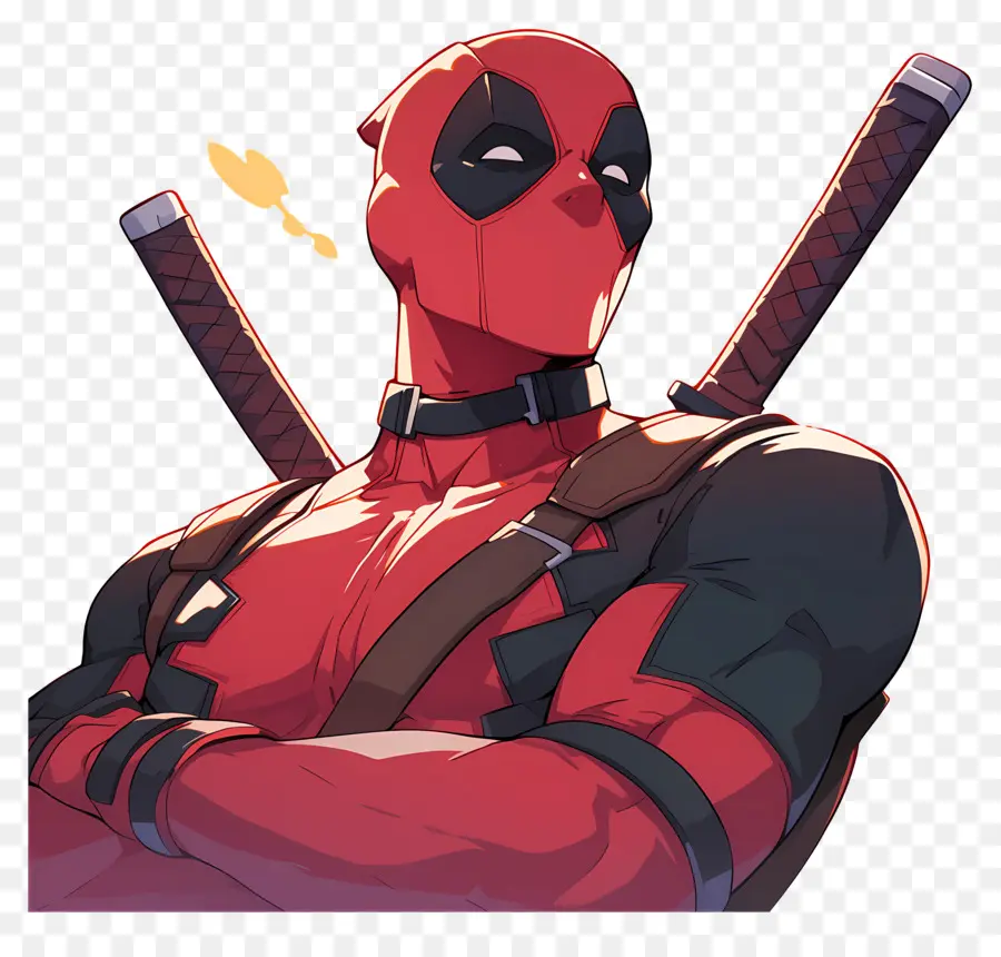 Dead Pool，Super Héros Rouge PNG