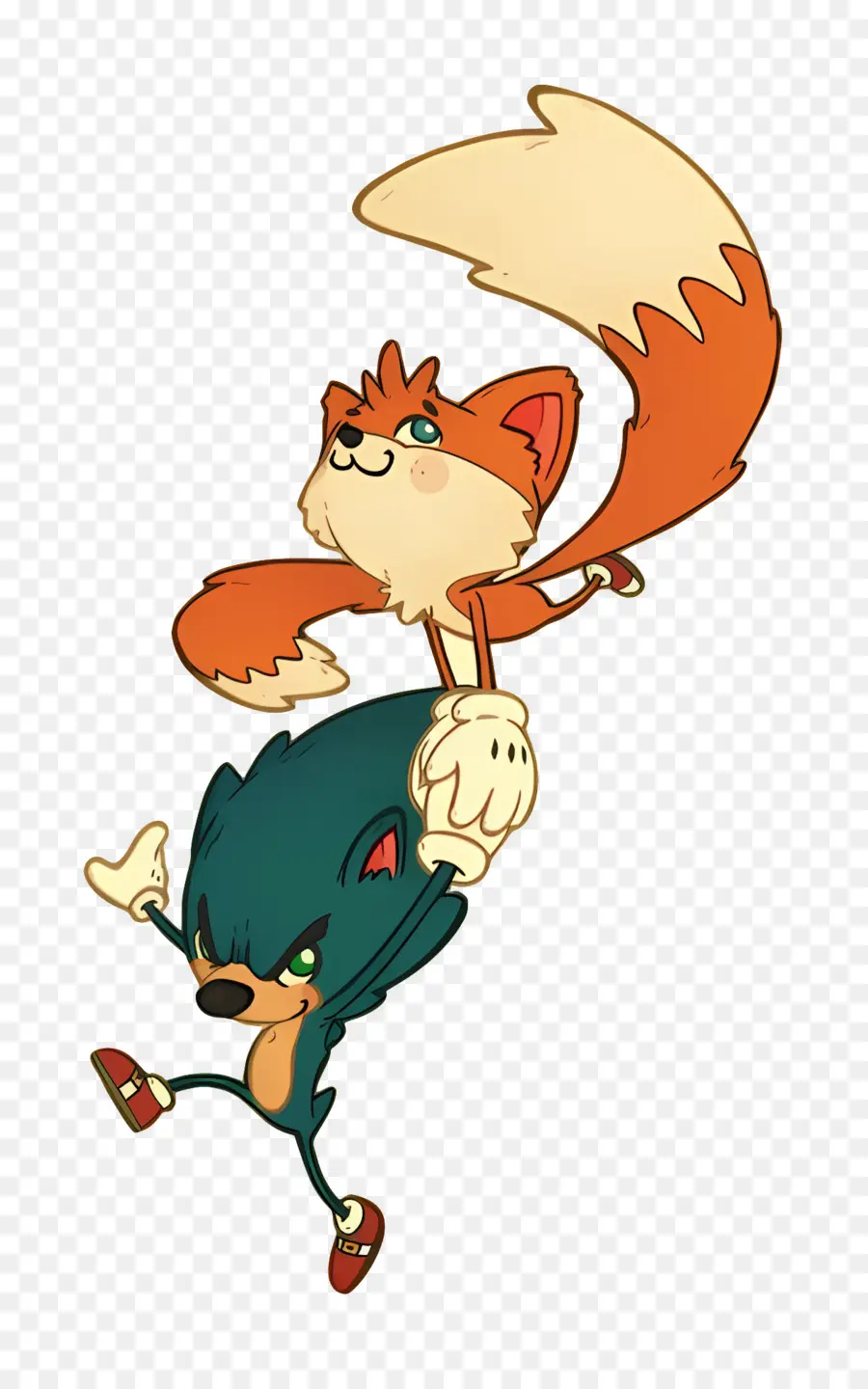 Sonic Le Hérisson，Sonic Et Tails PNG