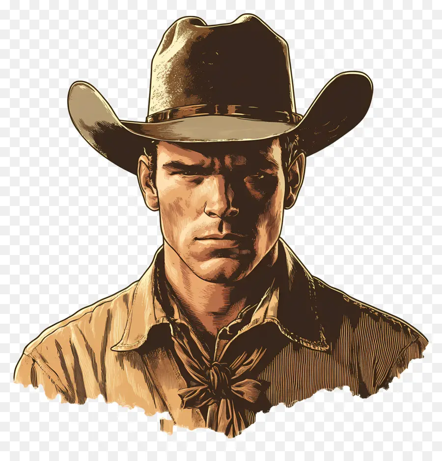 Cow Boy，Illustration De Cow Boy PNG