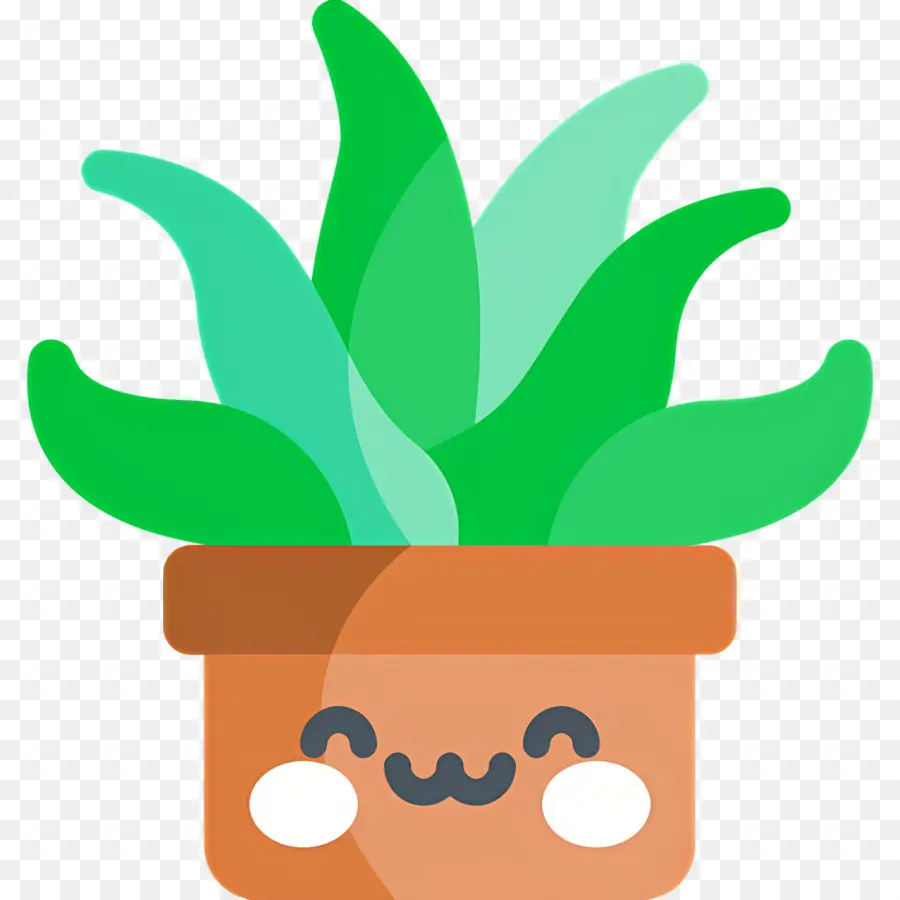 Aloe Vera，Jolie Plante En Pot PNG