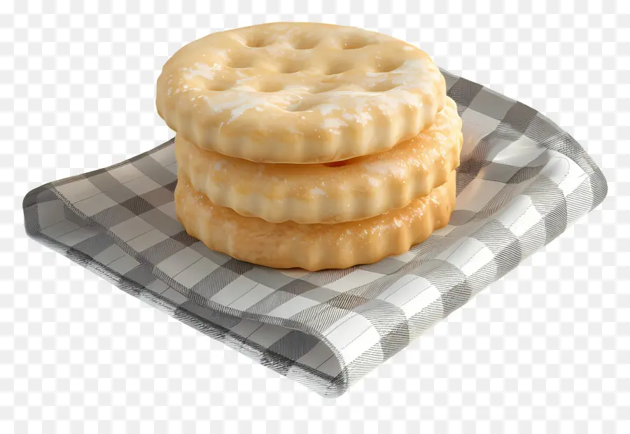 Biscuit Au Sel，Craquelins Ronds PNG