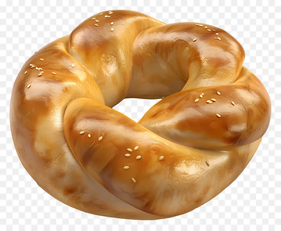 Pain Panera，Bretzels PNG