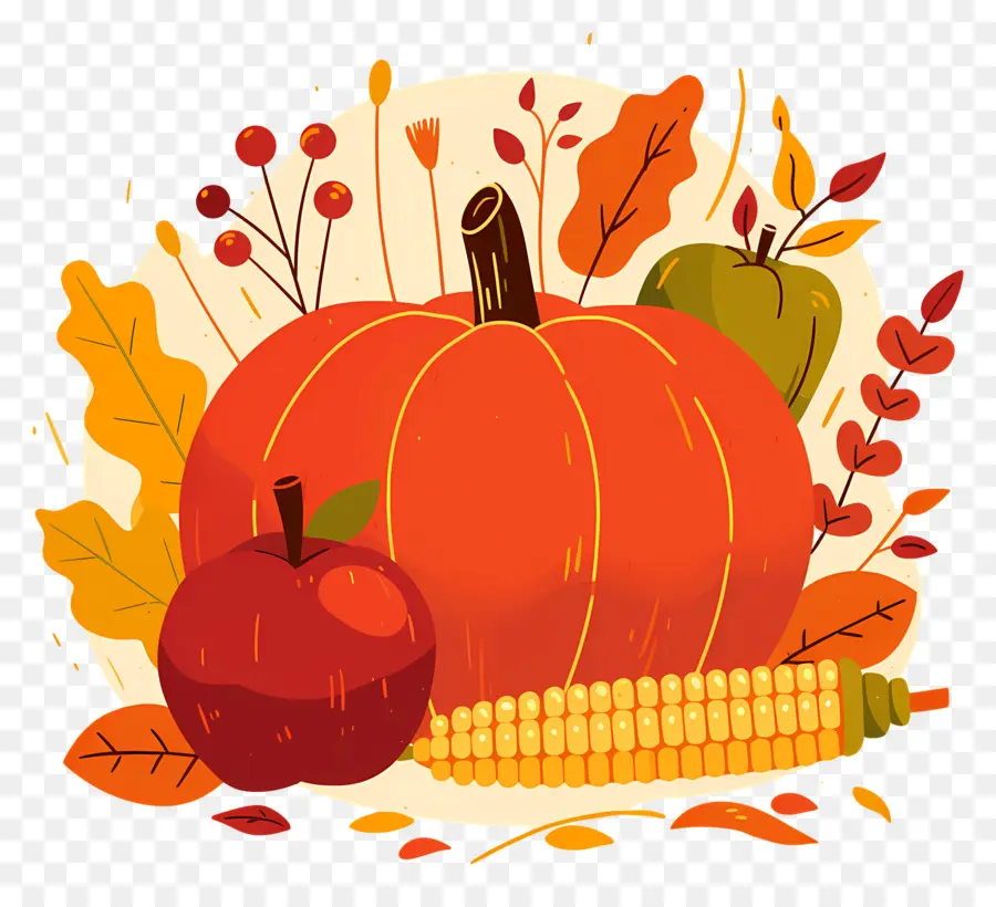 Citrouilles De Thanksgiving，Citrouilles PNG