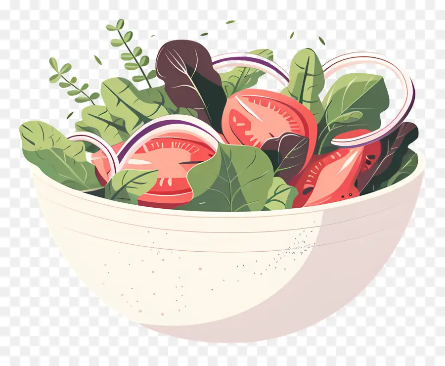 Salade De Dessin Animé，Salade De Légumes PNG