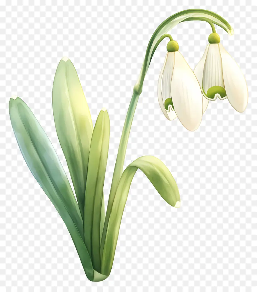 Fleur De Perce Neige，Perce Neige PNG