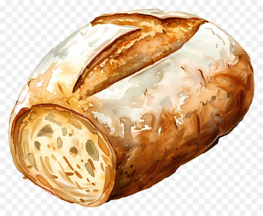 Tranche De Pain，Miche De Pain PNG