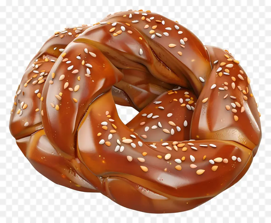 Pain Sucré Mexicain，Bretzels PNG