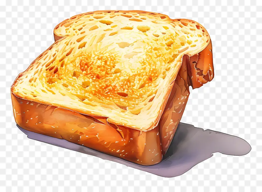 Tranche De Pain，Pain Grillé PNG