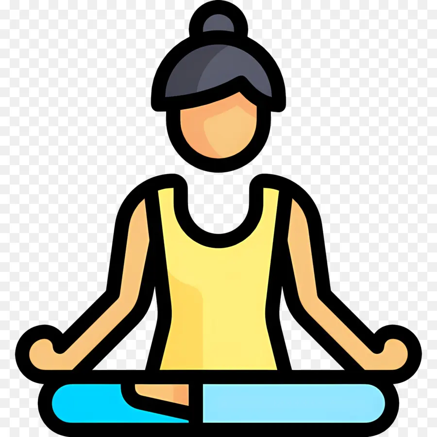 Méditation，Personne Méditant PNG